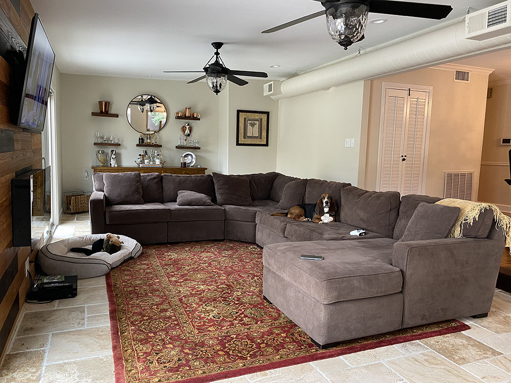 Staged Living Room, Home Staging, Stage The Space, Vacant Home Staging, Rental Design